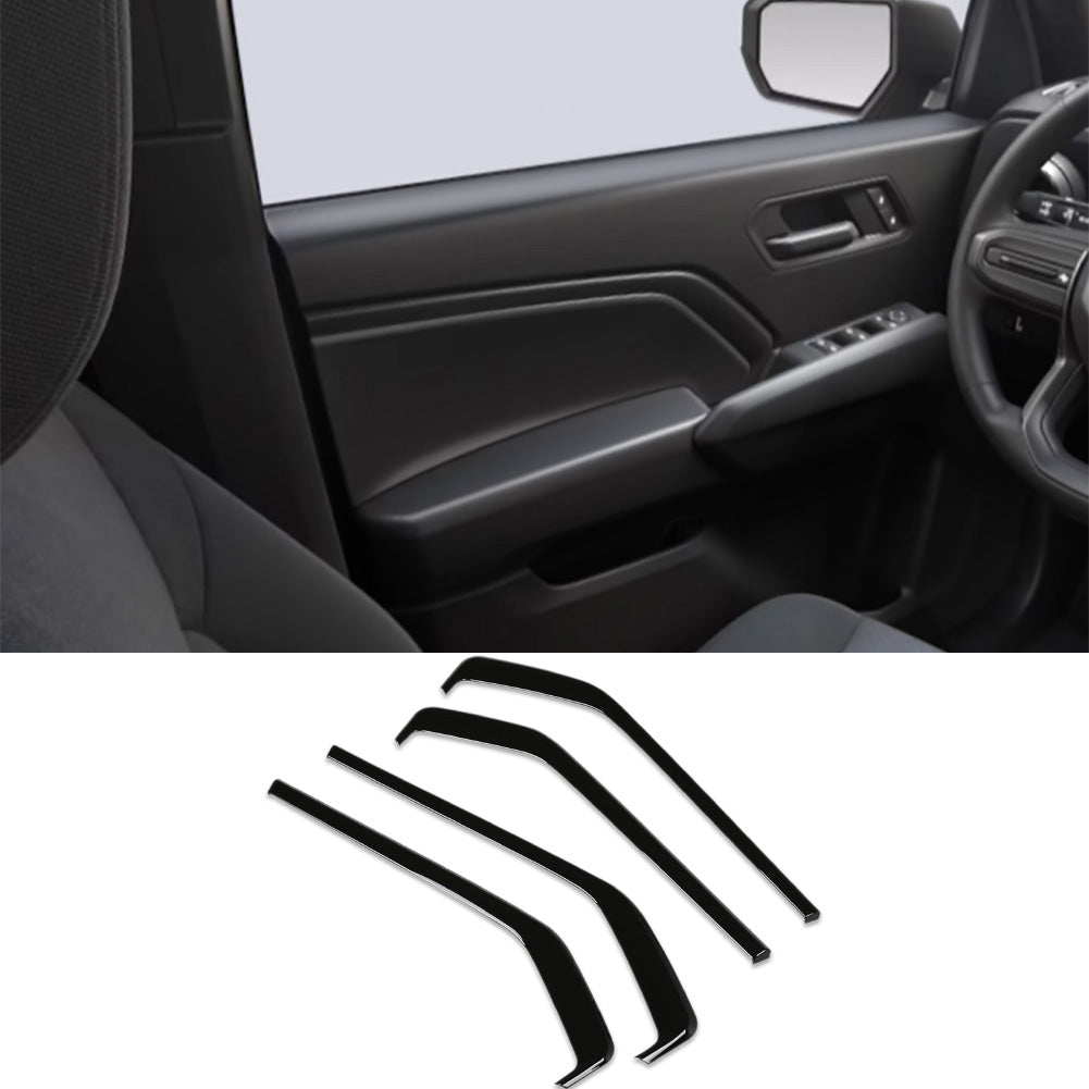 Fit for Chevrolet Chevy New Colorado Trail Boss/LT/WT 2024 2025 Interior Door Panel Armrest Cover Trims