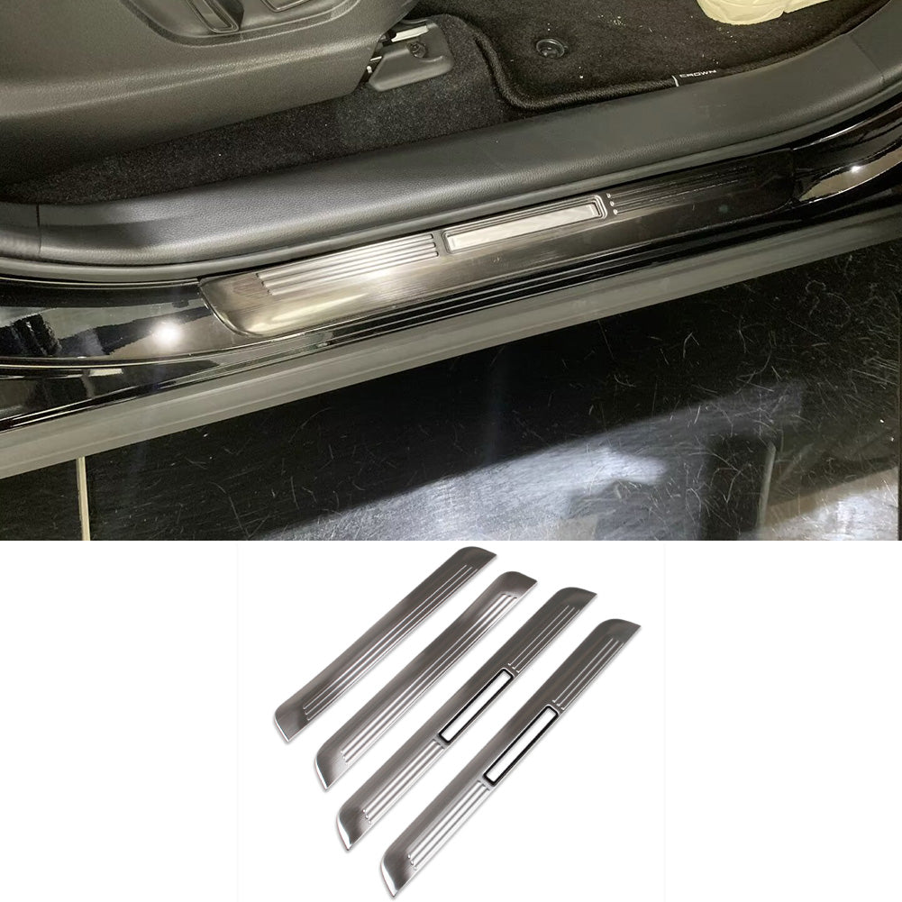 Fit for Toyota Crown 2023 2024 2025 2026 Door Sill Scuff Plate Guard Cover Trims