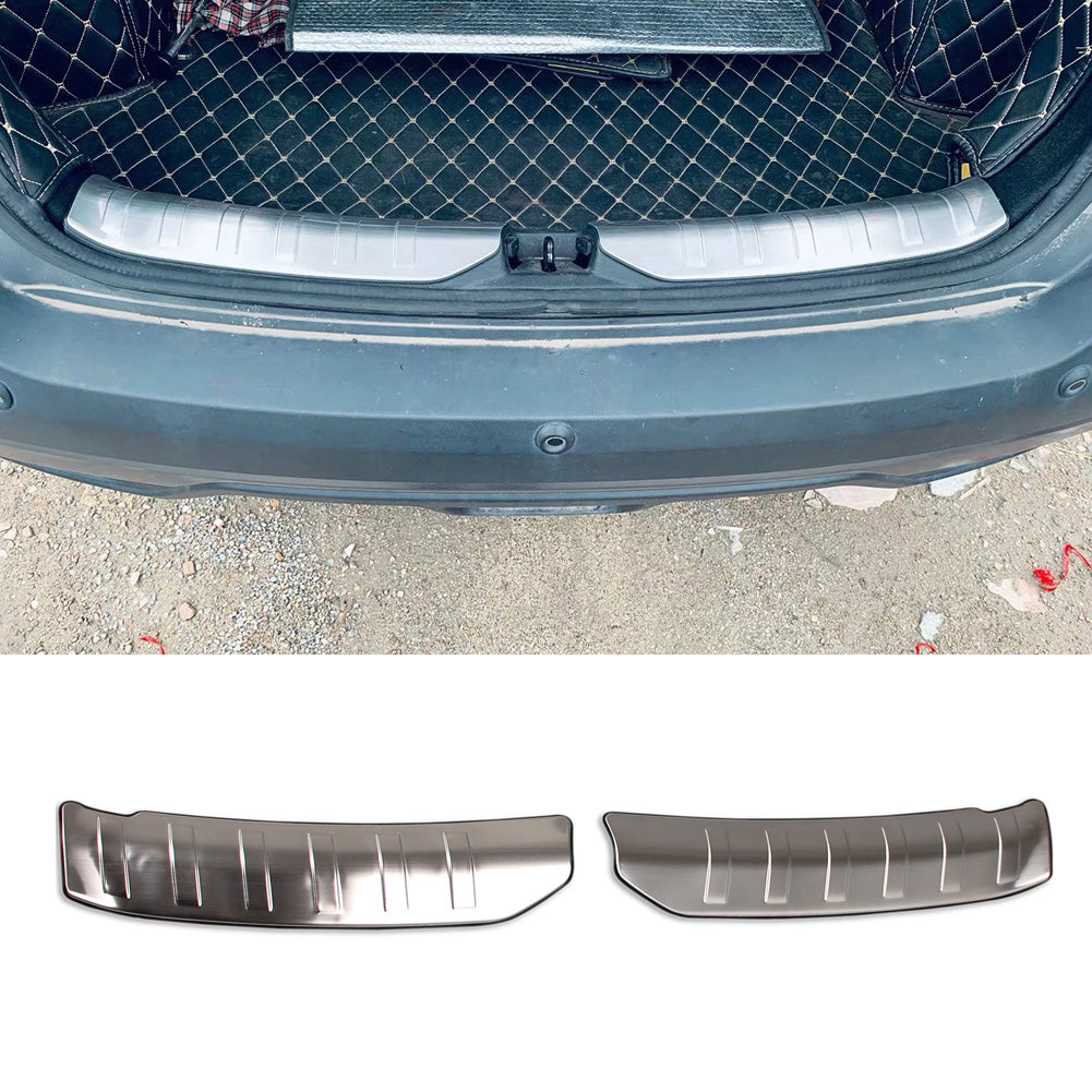 Fit for Nissan Kicks 2024 2023 2022 2021 Rear Inside Bumper Sill Plate Guard Cover Trims