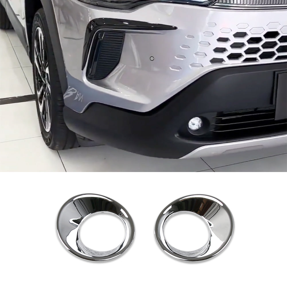 Fit for Toyota New Corolla Cross/Corolla Cross Hybrid 2025 2026 Front Fog Light Cover Ring Trims