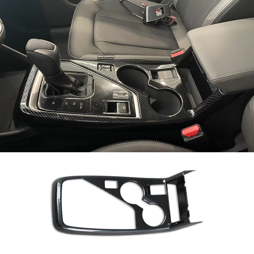 For Subaru Crosstrek 2024 Front Center Console Dashboard Panel Cup Holder Cover Trims