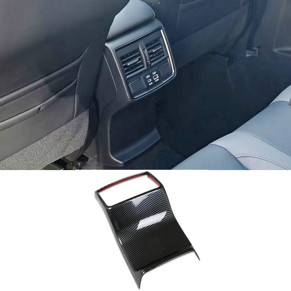 Fit For Subaru New Forester 2025 Interior Rear Seat Air Condition Vent Outlet Kick Protector Cover Trim