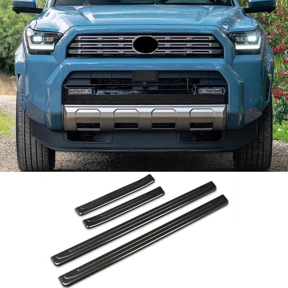 Fit for Toyota 4Runner 2025 2026 Outside Door Sill Scuff Plate Guard Cover Trims Stainless Steel