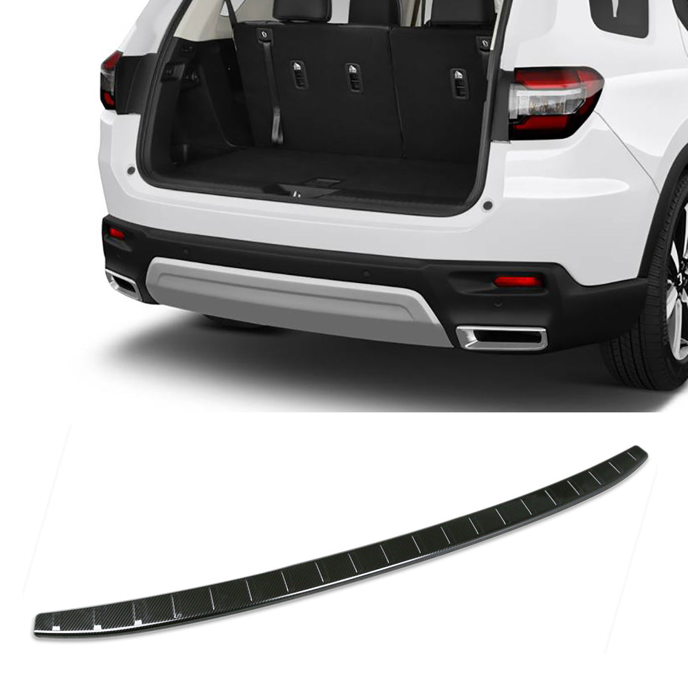 Fit for Honda New Pilot 2025 Rear Outside Bumper Sill Plate Guard Cover Trim Stainless Steel