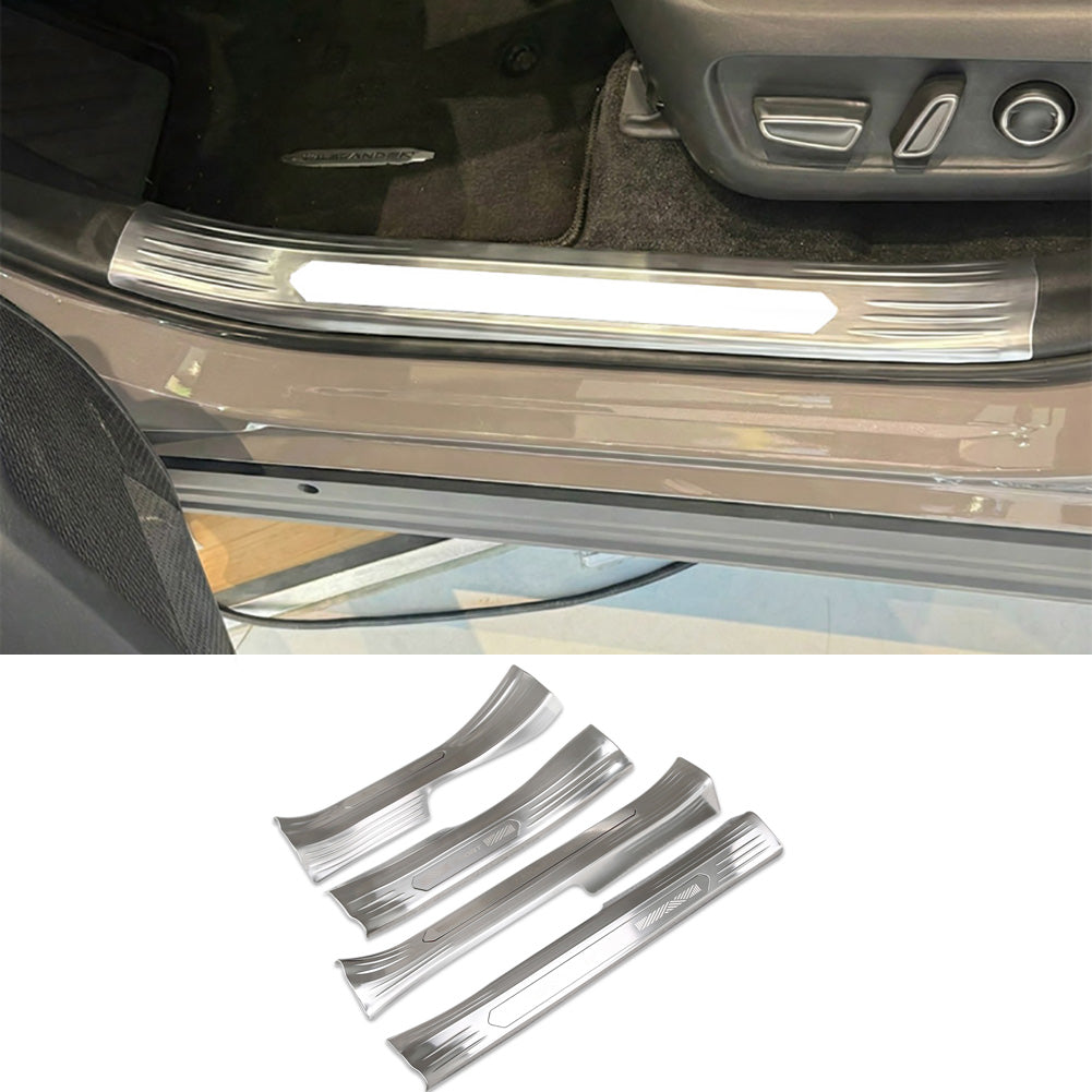Fit for Toyota New RAV4 Hybrid Model 2026 Inside Door Sill Scuff Plate Guard Cover Trims
