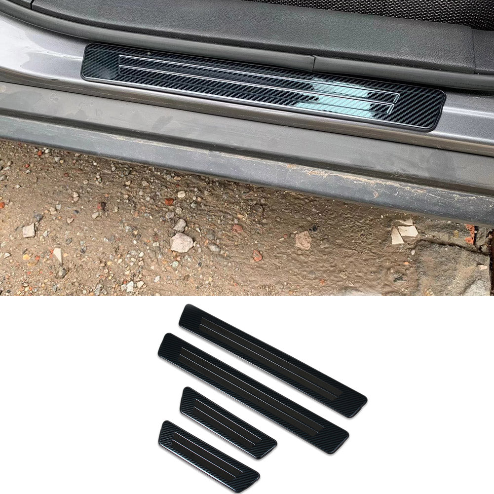 Fit for Nissan Kicks 2024 2023 2022 2021 Door Sill Scuff Plate Guard Cover Trim Sport Style