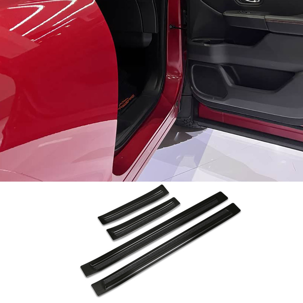 Fit for Nissan New Kicks 2025 Outside Door Sill Scuff Plate Guard Cover Trims Stainless Steel