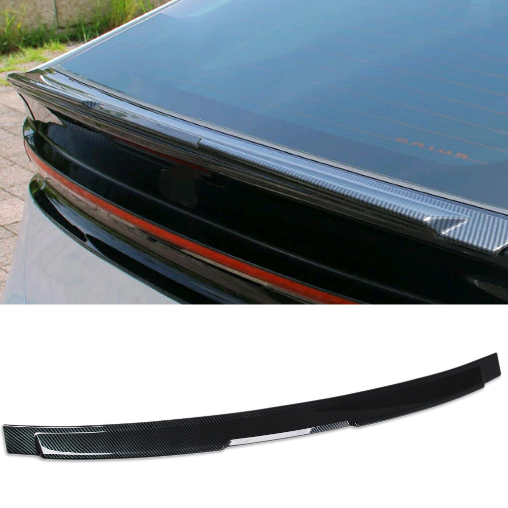 Fit for Toyota New Prius 2023 2024 2025 2026 Rear Trunk Wing Spoiler Cover Trim