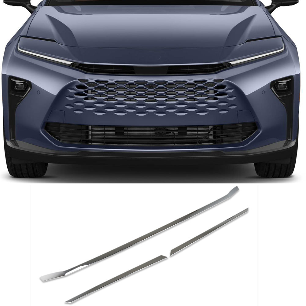 Fit for Toyota Crown Signia 2025 2026 Front Upper Grill Grille Mesh Molding Cover Trims