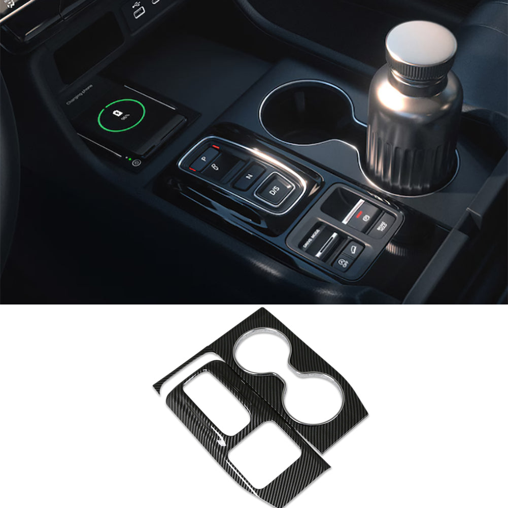 Fit For Honda New Pilot 2025 / Passport 2025 2026 Gear Shift Panel Trim + Center Console Cup Holder Panel Cover Trims