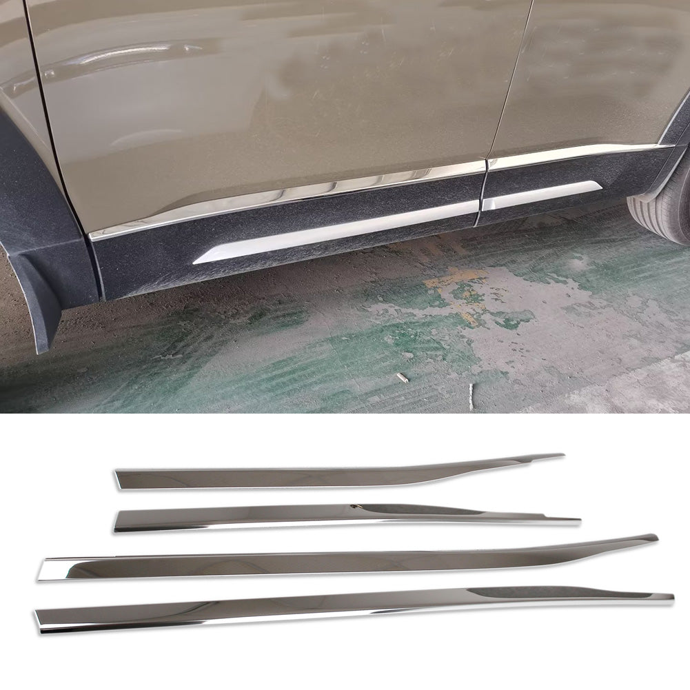 Fit for Mazda CX-50 CX50 2024 2025 Body Side Door Molding Trim Cover Silver