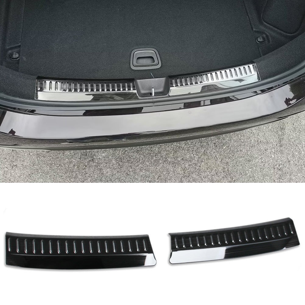 Fit for Mercedes-Benz Eclass E-Class 2023 2024 W214 E200 E300 E450 Rear Interior Bumper Sill Plate Guard Cover Trim