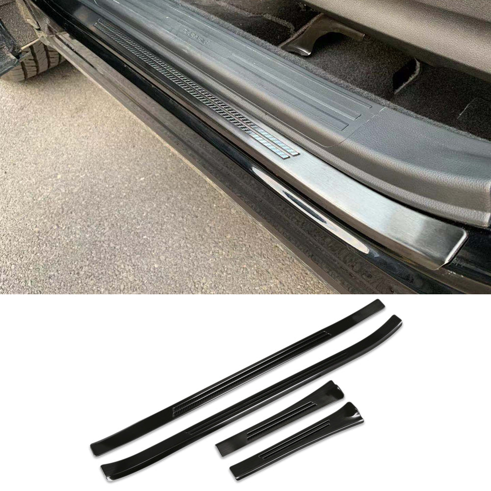 Fit for Subaru New Forester 2025 Outside Door Sill Scuff Plate Guard Cover Trims Stainless