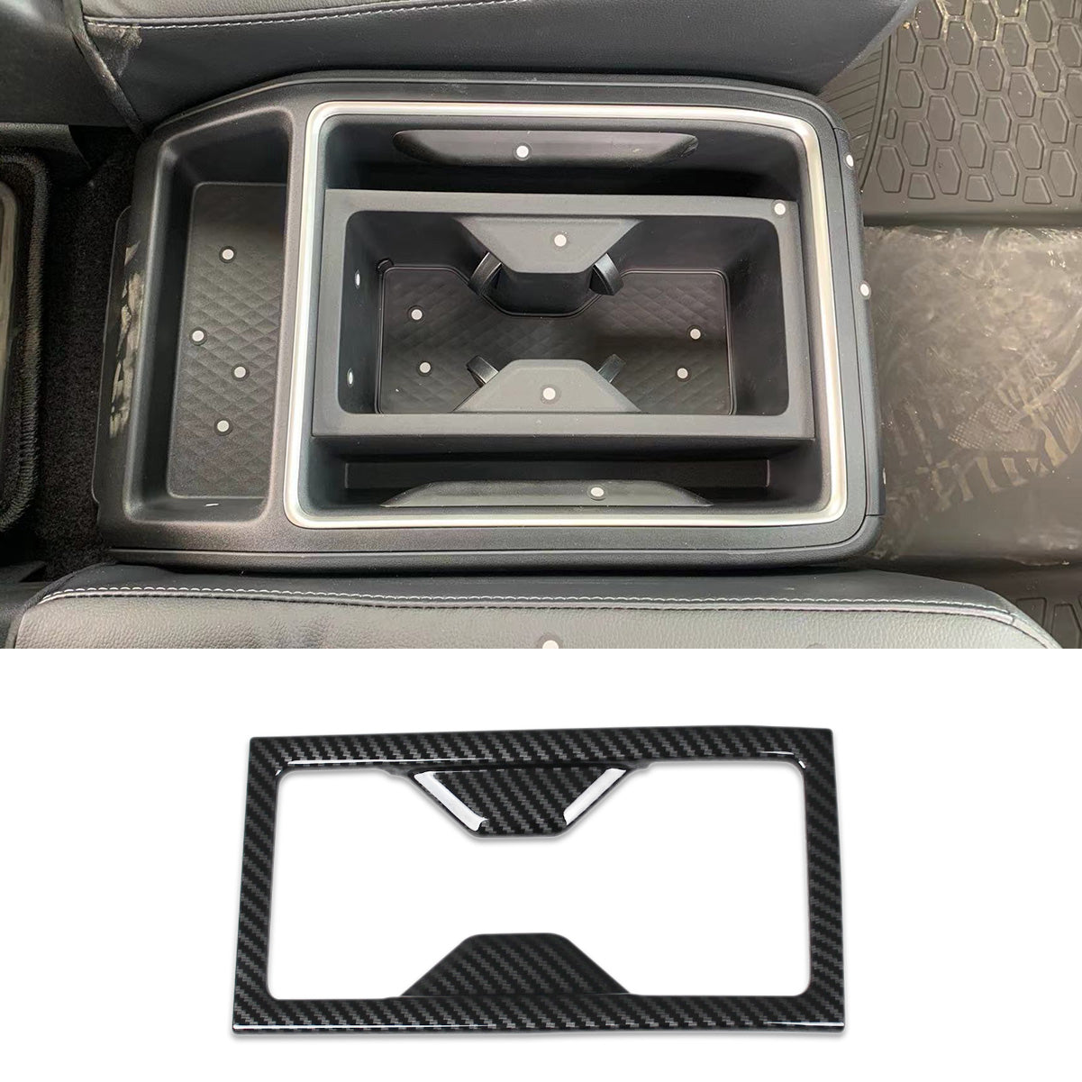 Fit for Toyota New Grand Highlander 2024 2025 2026 Interior Middle Seat Cup Holder Panel Cover Trims