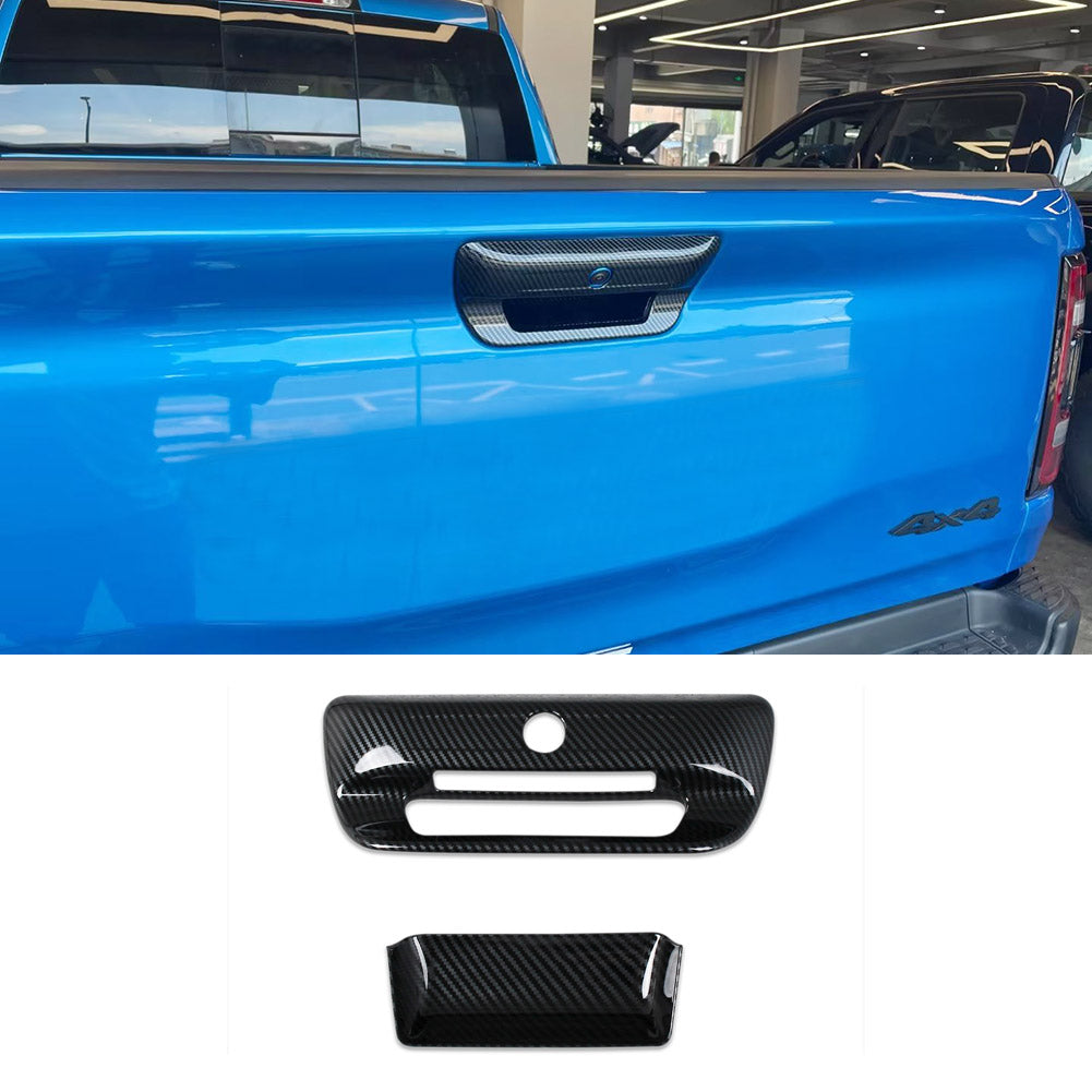 Fit for Dodge 2023 New Ram 1500 Rear Door Bowl Handle Cover Trims
