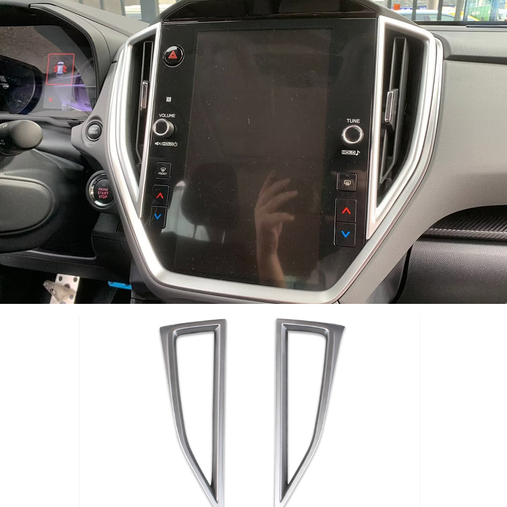 Fit for Subaru New Crosstrek/Impreza 2024 2025 Interior Front Center Control Air Condition Vent Cover Trim