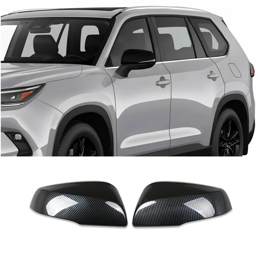 Fit for Toyota Grand Highlander 2024 2025 2026 Rear View Mirror Side Molding Cover Trims