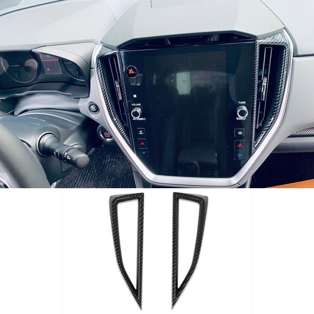 Fit for Subaru New Crosstrek/Impreza 2024 2025 Interior Front Center Control Air Condition Vent Cover Trim