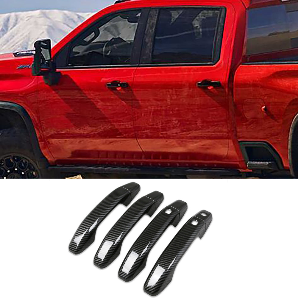 Fit for Chevrolet Silverado 2019 2020 2021 2022 2023 2024 2025 / Colorado 2024 2025 Exterior Door Handle Cover Trims