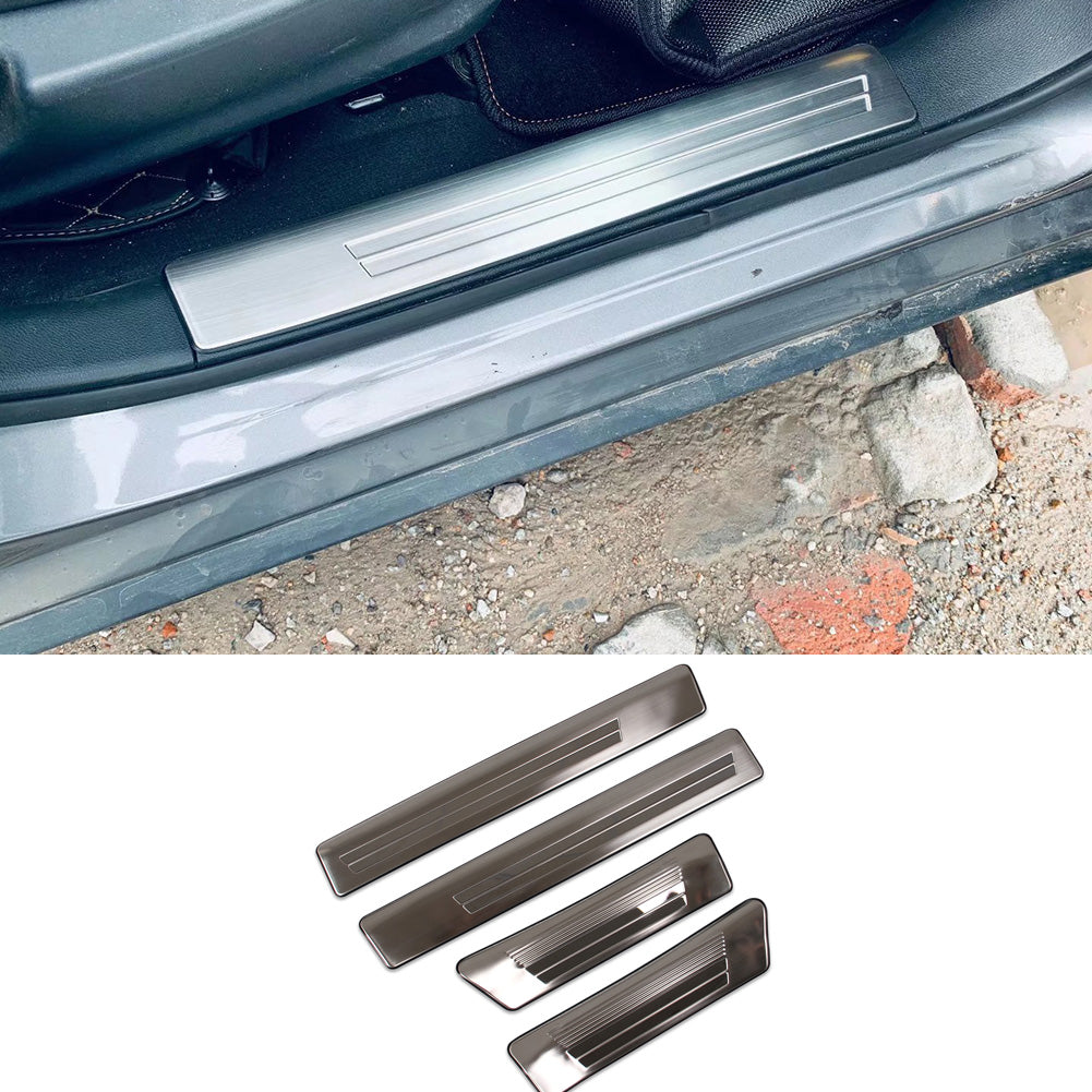 Fit for Nissan Kicks 2024 2023 2022 2021 Inside Door Sill Scuff Plate Guard Cover Trims