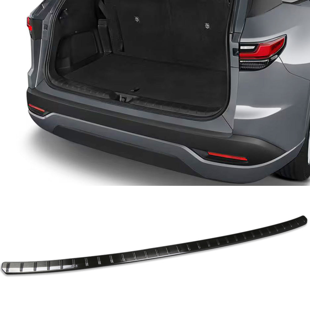 Fit for Lexus New TX 350 TX350 2024 2025 2026 Rear Outside Bumper Sill Plate Guard Cover Trim Stainless Steel