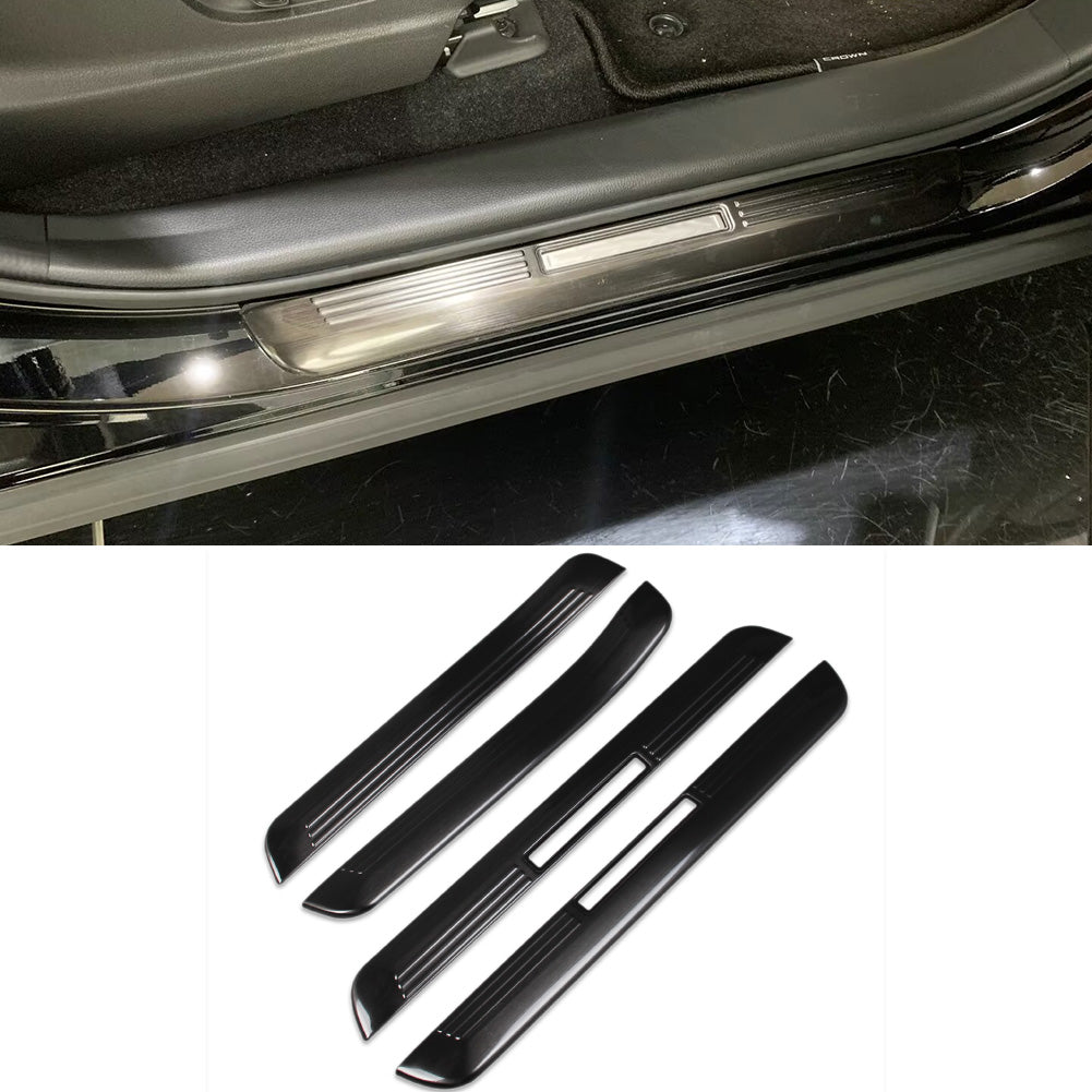 Fit for Toyota Crown 2023 2024 2025 2026 Door Sill Scuff Plate Guard Cover Trims