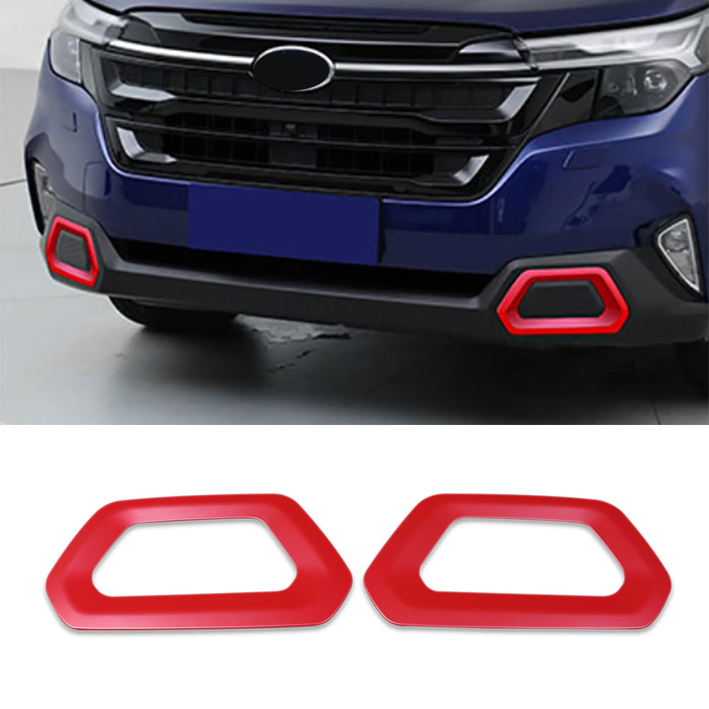 Fit For Subaru New Forester 2025 2026 Front Bumper Side Corner Guard Mesh Fog light Cover Trim