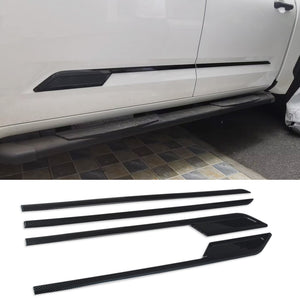 Fit for Toyota Tundra 2022 2023 2024 2025 2026 Body Side Molding Door Guard Cover Trims Carbon Fiber Pattern