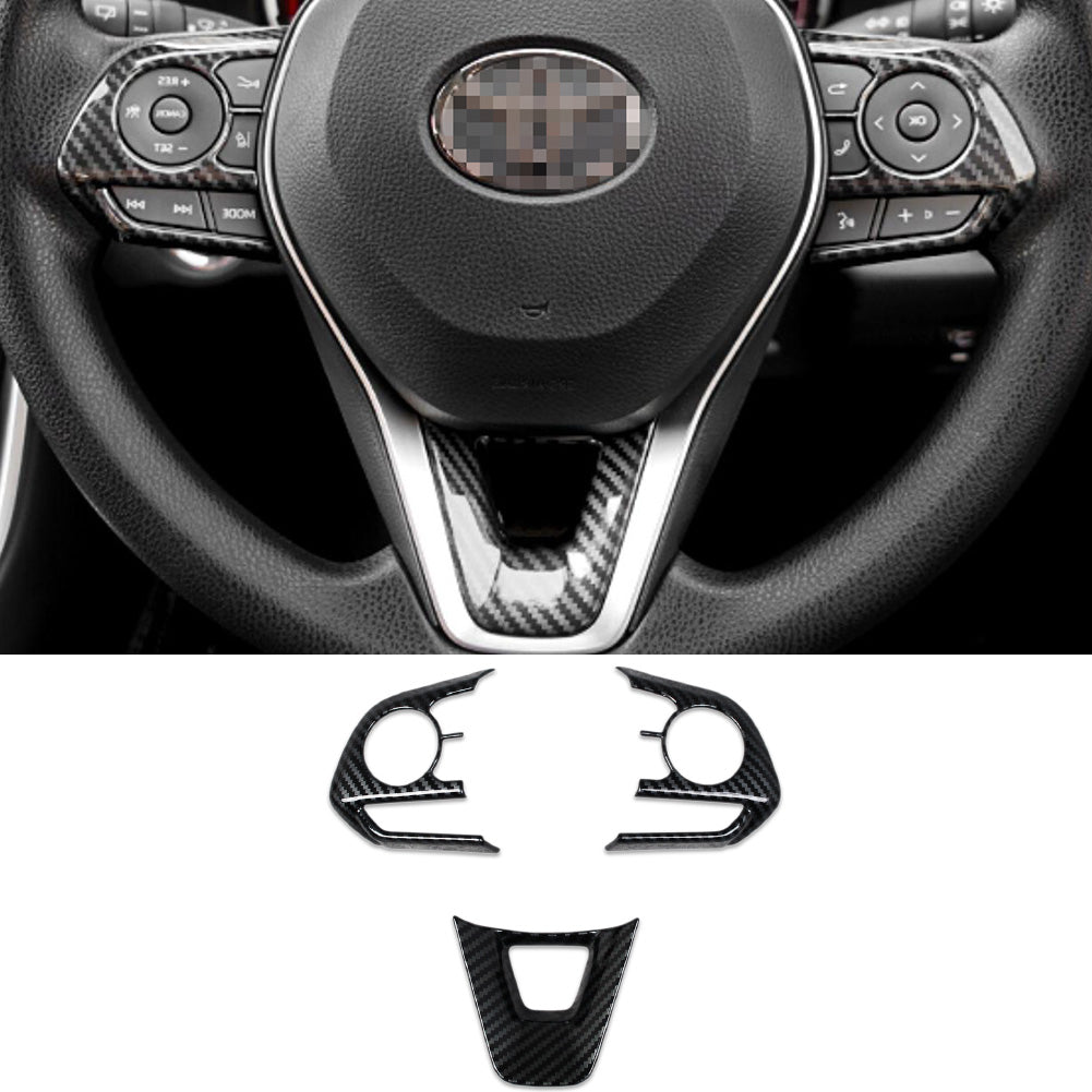 Fit for Toyota Corolla Cross 2022 2023 2024 2025 2026 Wheel Steering Trim Panel Cover Trims