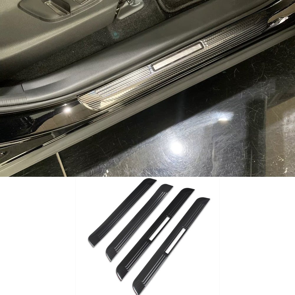 Fit for Toyota Crown 2023 2024 2025 2026 Door Sill Scuff Plate Guard Cover Trims