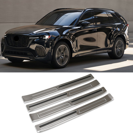 Fit for Mazda New CX-70 2025 2026 Outside Door Sill Scuff Plate Guard Cover Trims