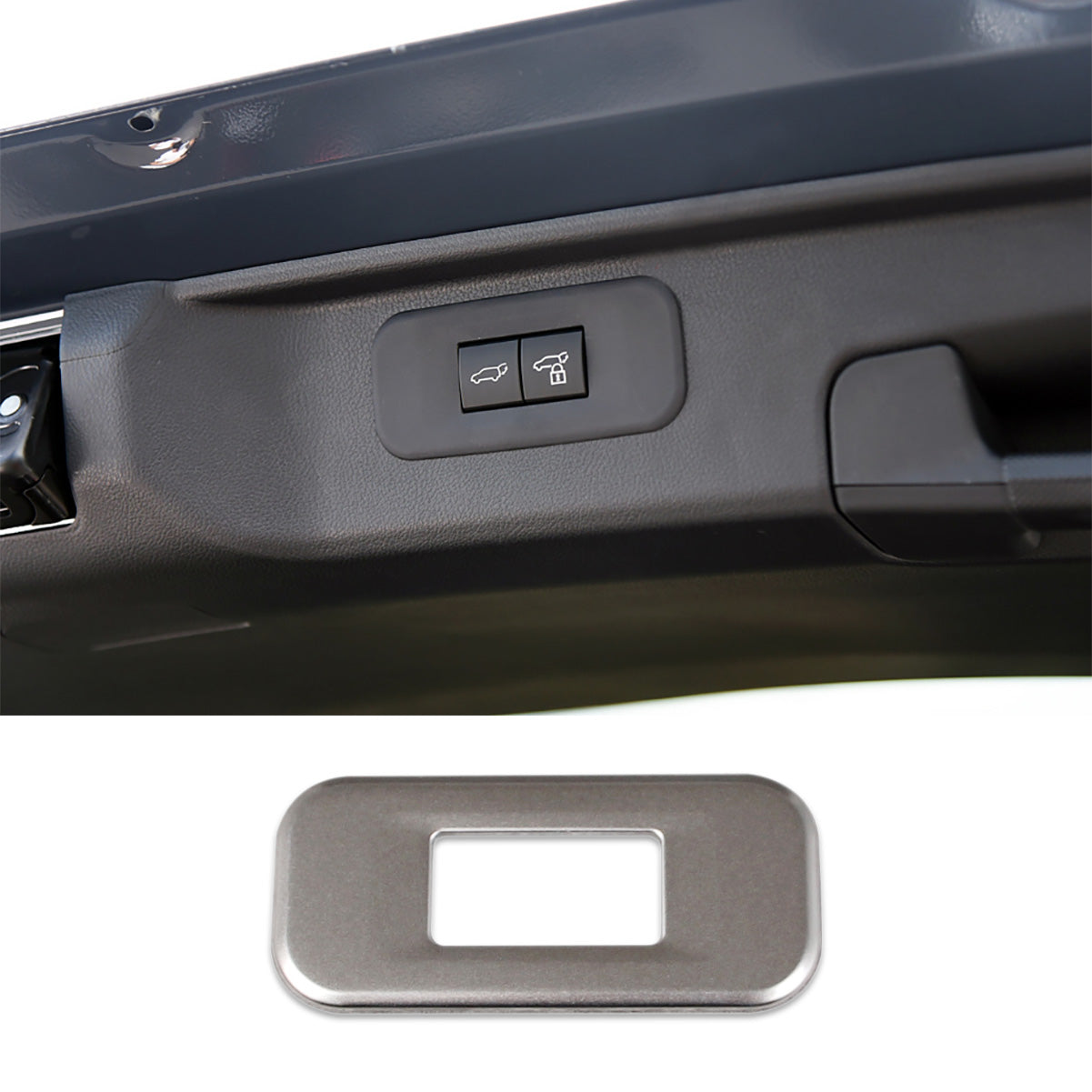 Fit for Toyota New Grand Highlander 2024 2025 2026 / Lexus TX TX350/500h/550h+ 2024 2025 2026 /Toyota Crown Signia 2025 2026 Rear Electric Tailgate Key Switch Button Cover Trim