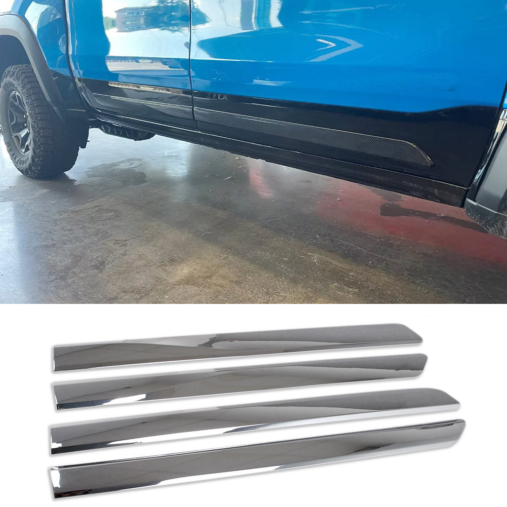 Fit for Dodge 2023 New Ram 1500 Body Side Molding Door Guard Cover Trims