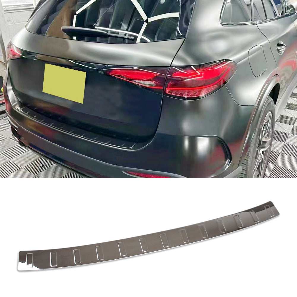 Fit for Mercedes-Benz New GLC GLC300 X254 2023 2024 2025 2026 Rear Outside Bumper Sill Plate Guard Trim