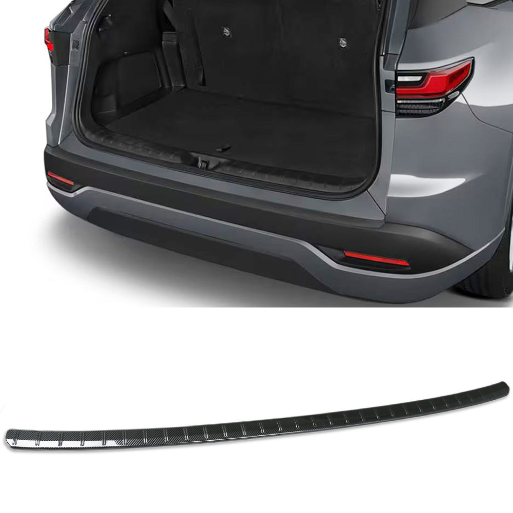 Fit for Lexus New TX 350 TX350 2024 2025 2026 Rear Outside Bumper Sill Plate Guard Cover Trim Stainless Steel
