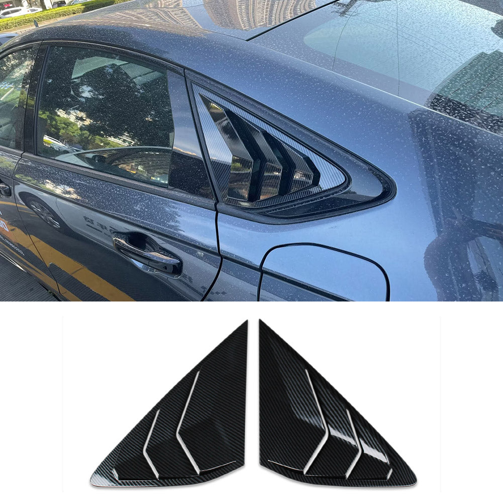 Fit for Honda New Accord Sedan 2023 2024 2025 Rear Triangle Blind Window Dachspoiler Cover Trim