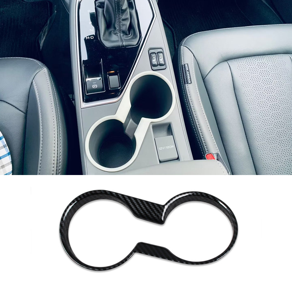 Fit for Subaru New Crosstrek 2024 Interior Console Cup Holder Cover Trim
