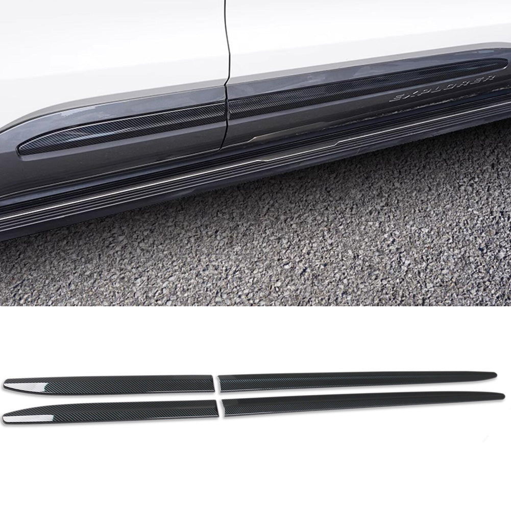 Fit for Ford Explorer 2023 2024 2025 Body Side Molding Door Guard Cover Trims