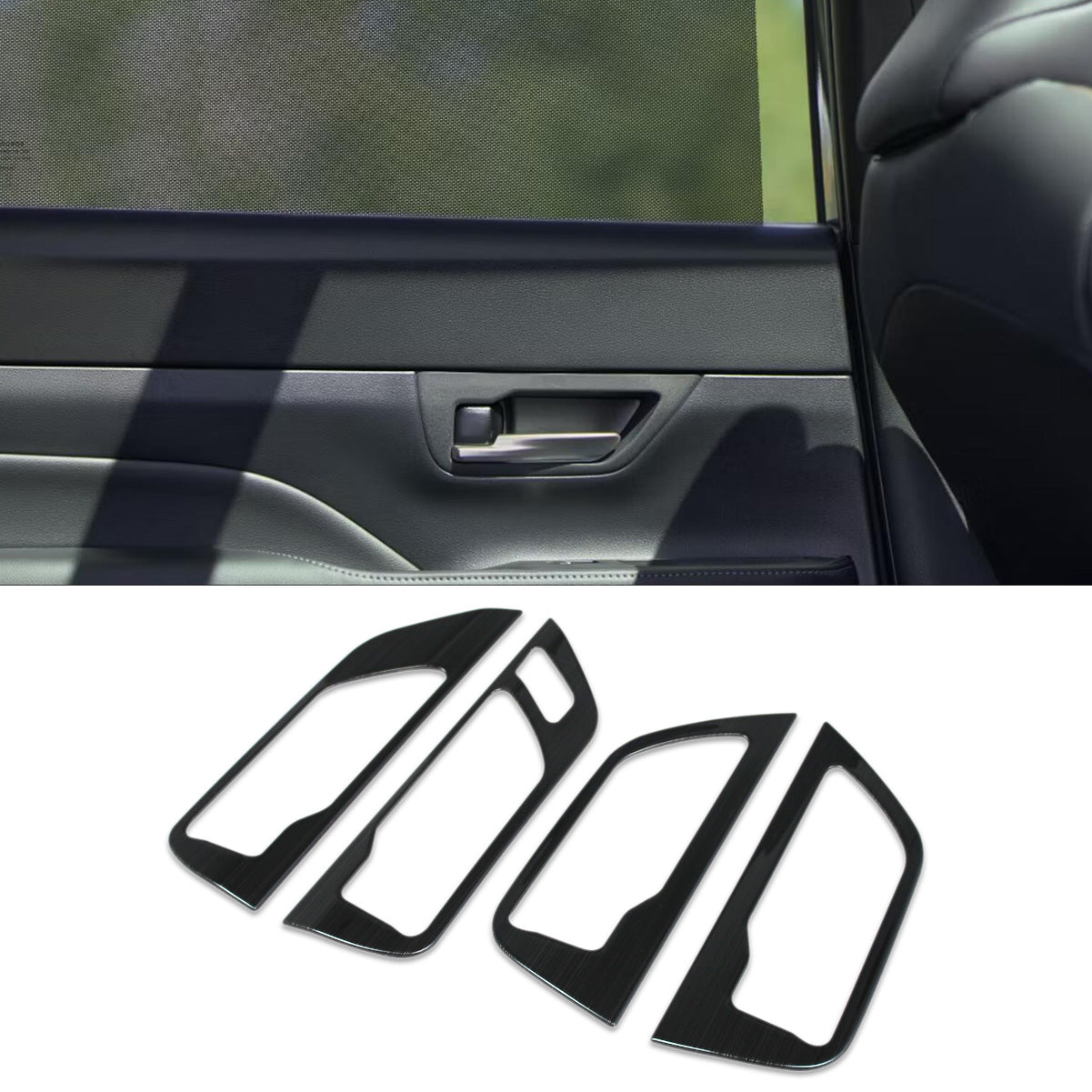 Fit for Toyota New Grand Highlander 2024 2025 2026 Interior Door Handle Bowl Panel Cover Trims