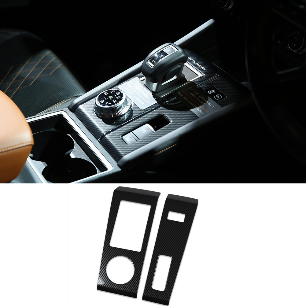 Mitsubishi New Outlander 2022 2023 PHEV Interior Front Console Gear Shift Panel Cover Trims