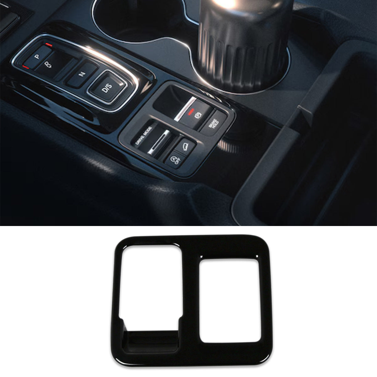 Fit for Honda New Pilot 2025 / Passport 2025 2026 Interior Console Electrical Parking Brake Panel Cover Trim