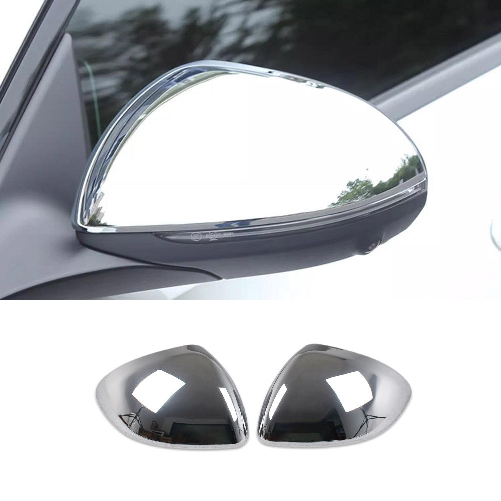 Fit for Mercedes-Benz E-Class W214 E200 E300 E450 2023 2024 2025 Rear View Mirror Guard Cover Trims ABS