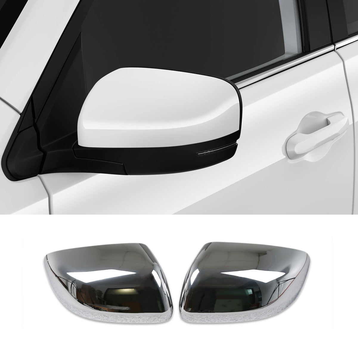 Fit for Honda New Pilot 2025 / Passport 2025 2026 Rear View Mirror Side Molding Cover Trims