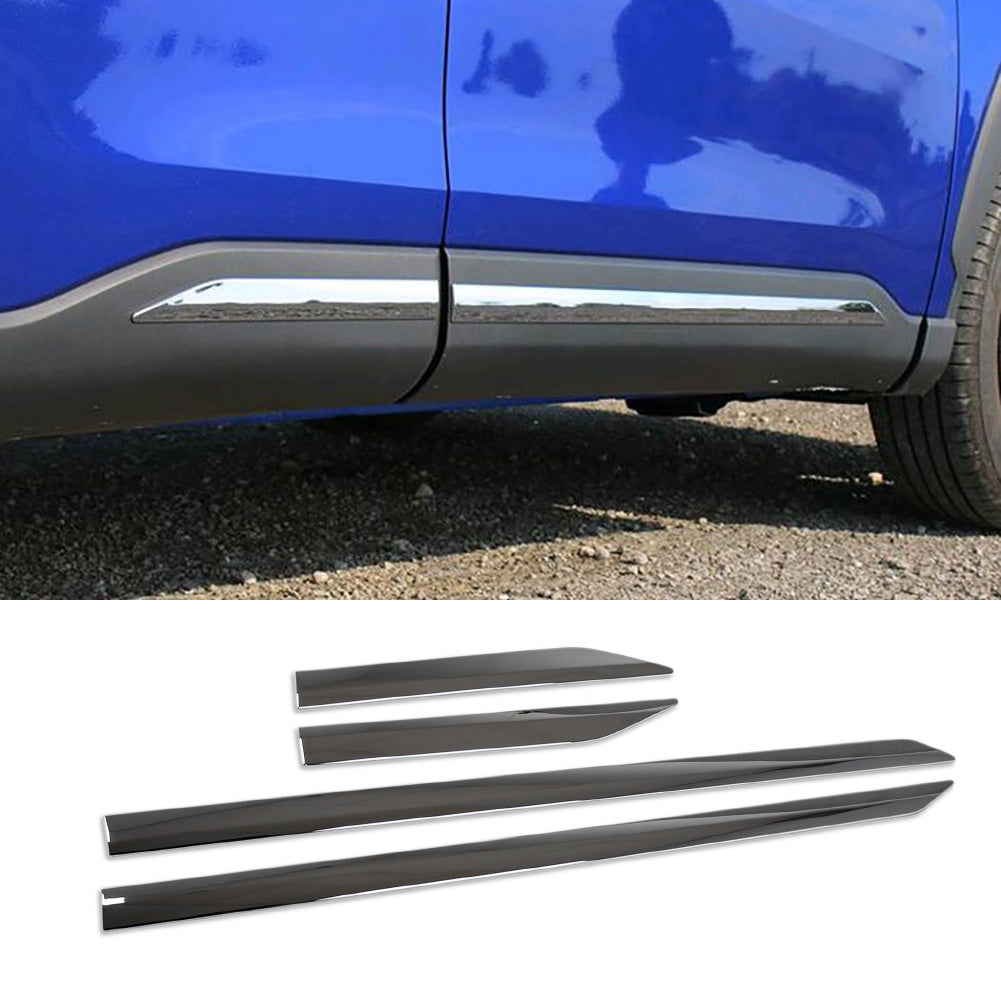 Fit for Toyota Corolla Cross 2022 2023 2024 Body Side Door Molding Cover Trims Chrome