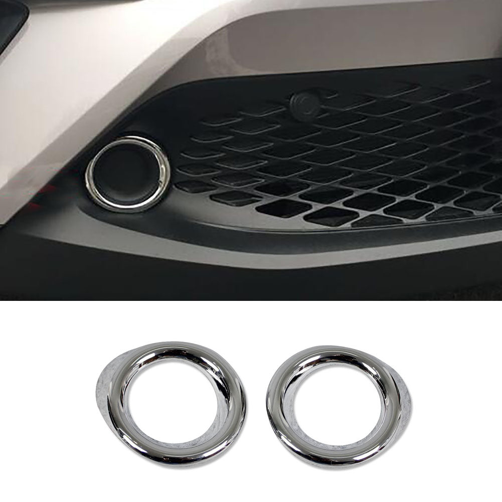 Fit for Toyota 2019 2020 2021 2022 Corolla Hatchback Chrome Front Fog Light Lamp Cover Ring