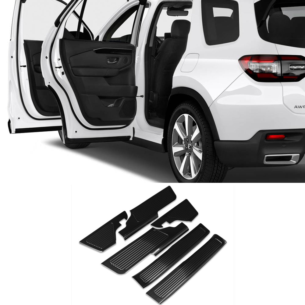 Fit for Honda New Pilot 2025 Inside Door Sill Scuff Plate Guard Cover Trims