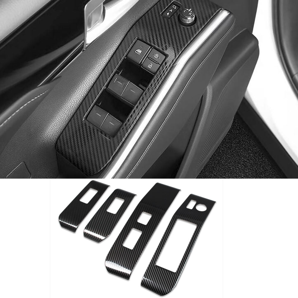 Fit for Toyota Highlander 2020 2021 2022 2023 2024 Interior Window Switch Console Panel Trims