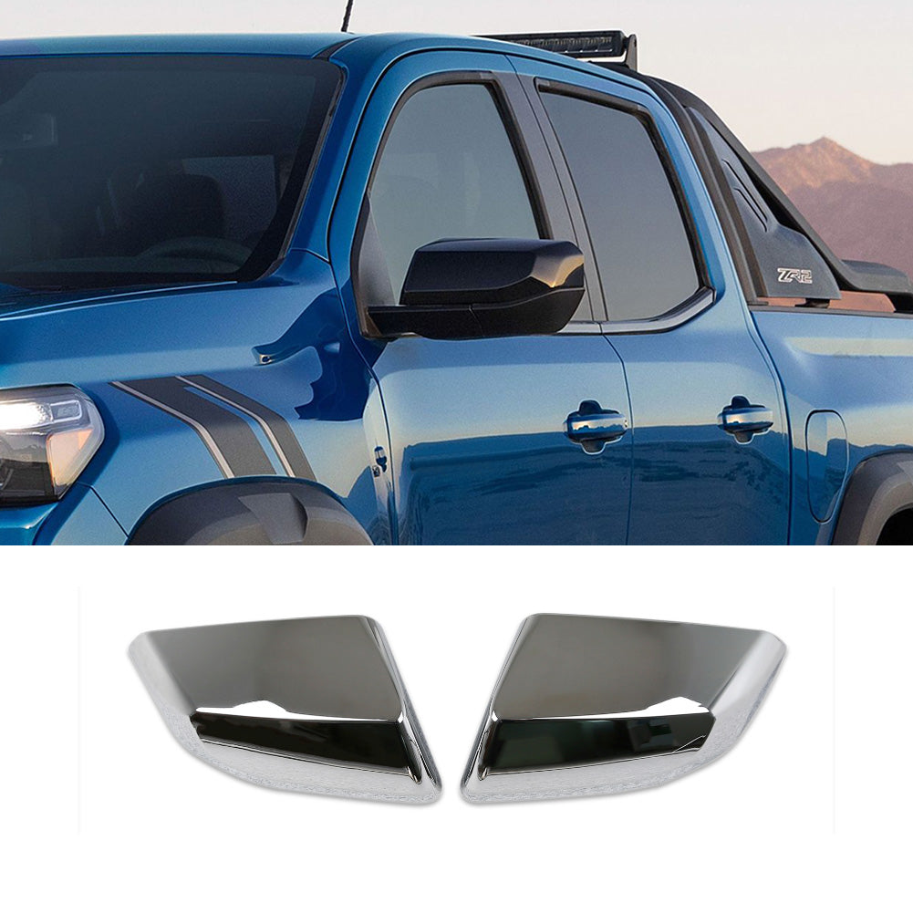 Fit for Chevrolet Chevy New Colorado 2024 2025 Rear View Mirror Side Molding Guard Cover Trims ABS