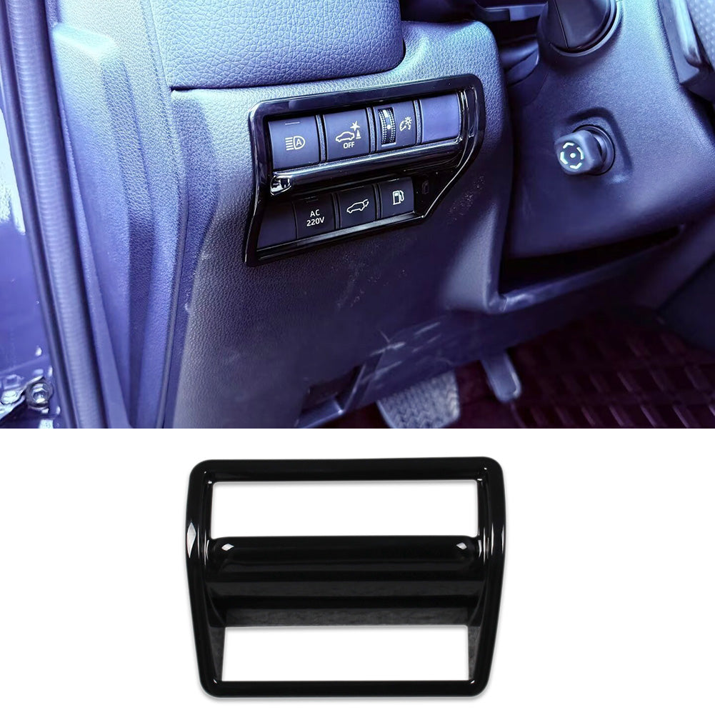 Fit for Toyota New Land Cruiser LC250 2024 2025 2026 Headlight Lamp Switch Control Odometer Button Cover Trims