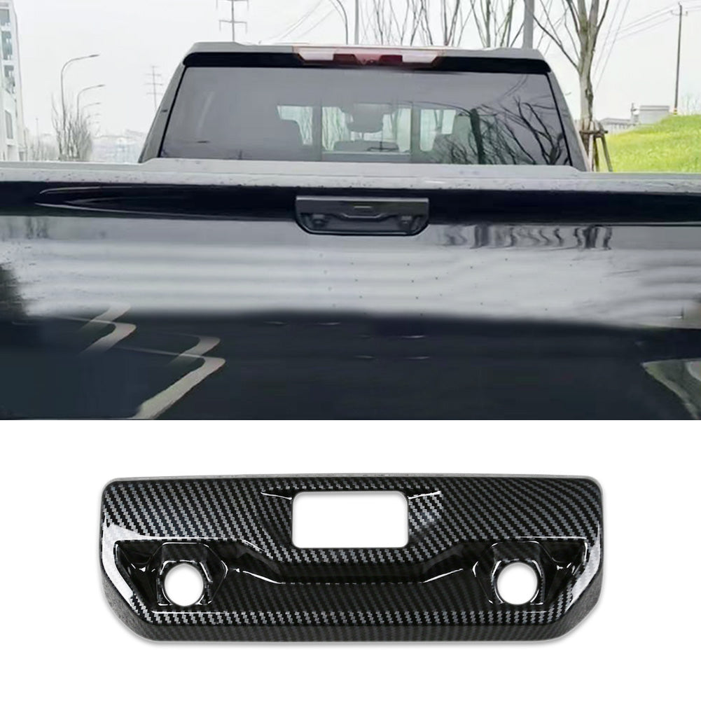 Fit for Chevrolet New Silverado 2025 Rear Door Bowl Handle Cover Trim